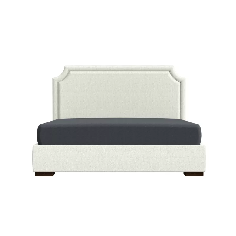 Spencer Curved Upholstered Bed