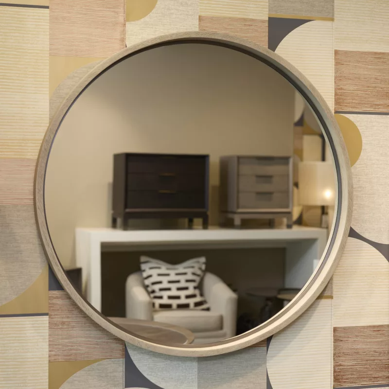 Glencoe Mirror | Latte