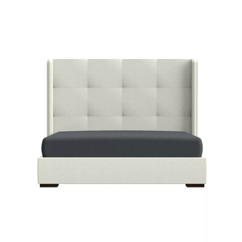 Monro Winged Upholstered Bed