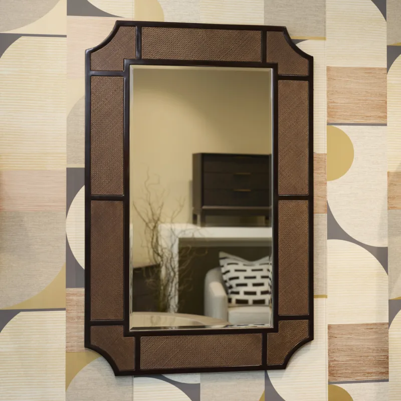 Pandan Rectangular Mirror | Bronze