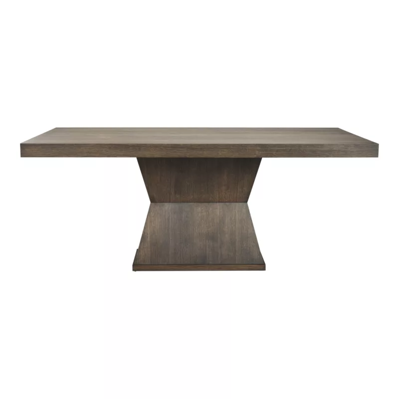 Pyramid Dining Table | Weathered Oak, 1800mm