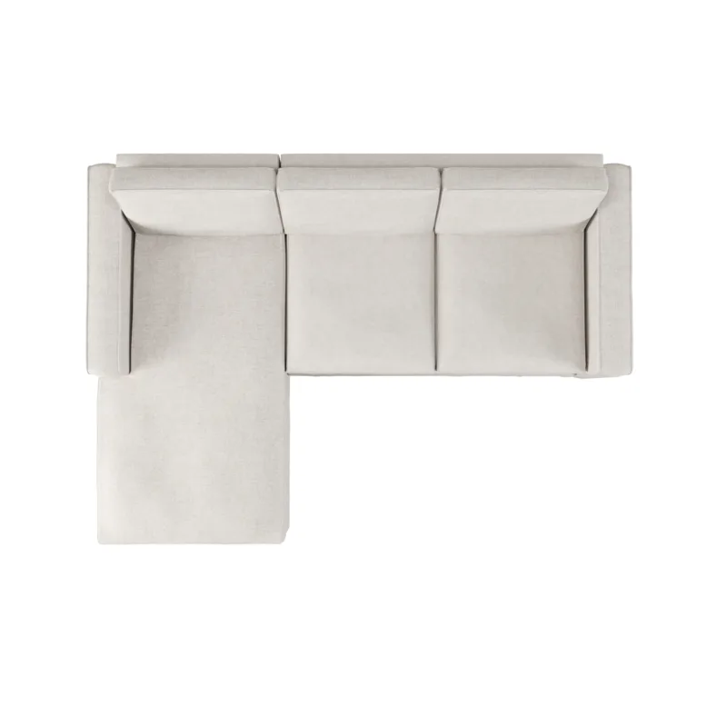 2450mm x 1700mm Left Hand Facing