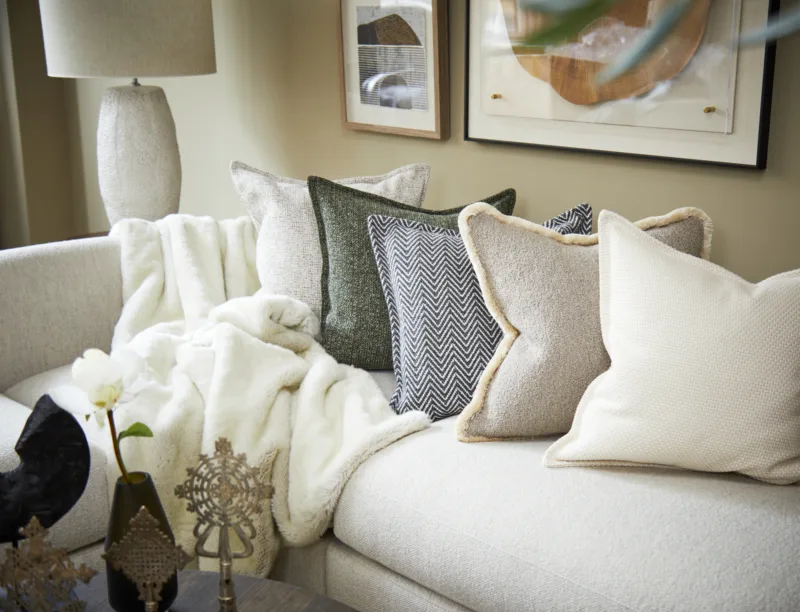 Faux Fur Throw | Polar with Harris lining