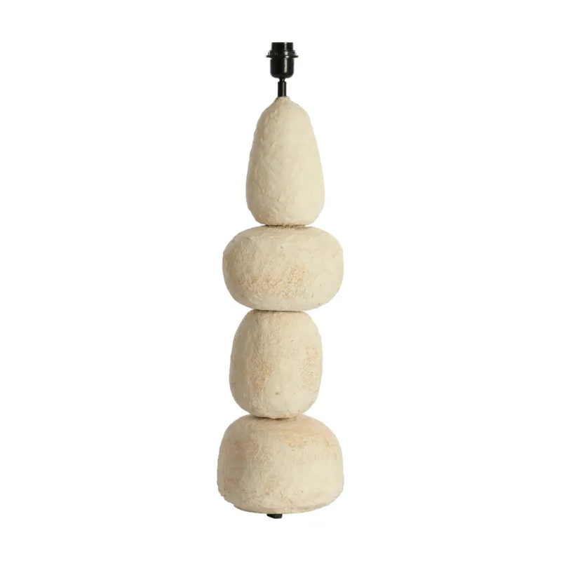 Marree Tall Lamp Base | Cream