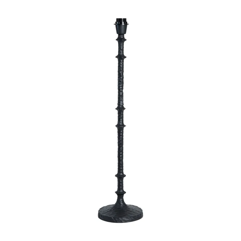 Sinhalese Lamp Base | Matt Black