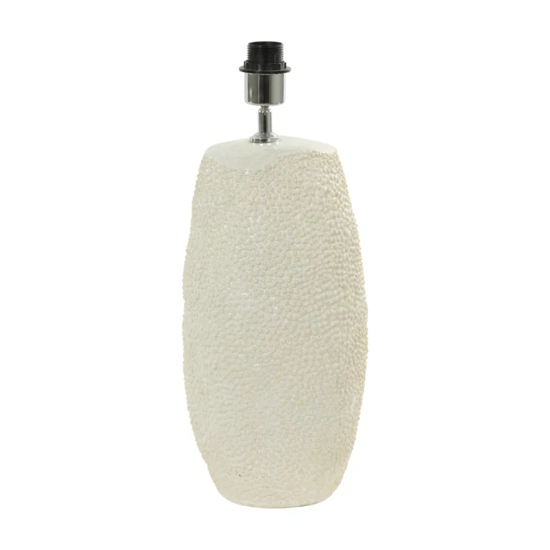 Kimberley Small Lamp Base | Cream Ceramic