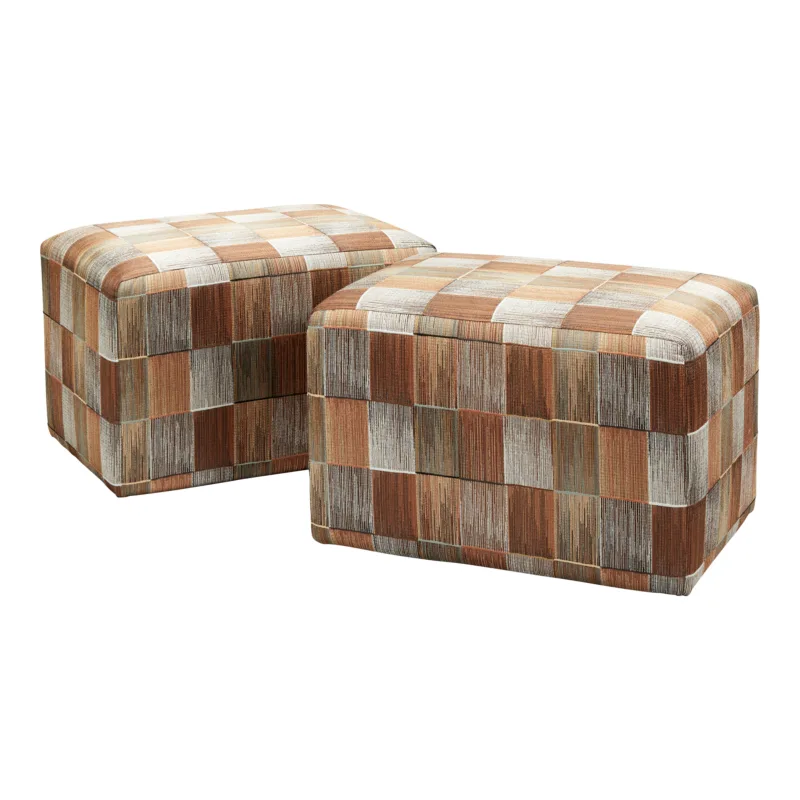 RECTANGULAR OTTOMAN | SEKANI CINNAMON