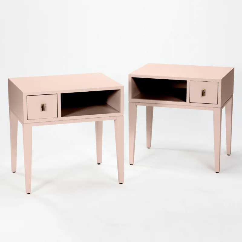 color collection one drawer bedside