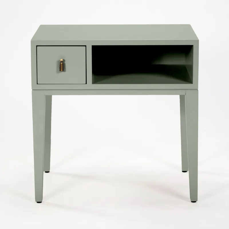 COLOR COLLECTION BEDSIDE ONE DRAWER LIGHT BLUE 22