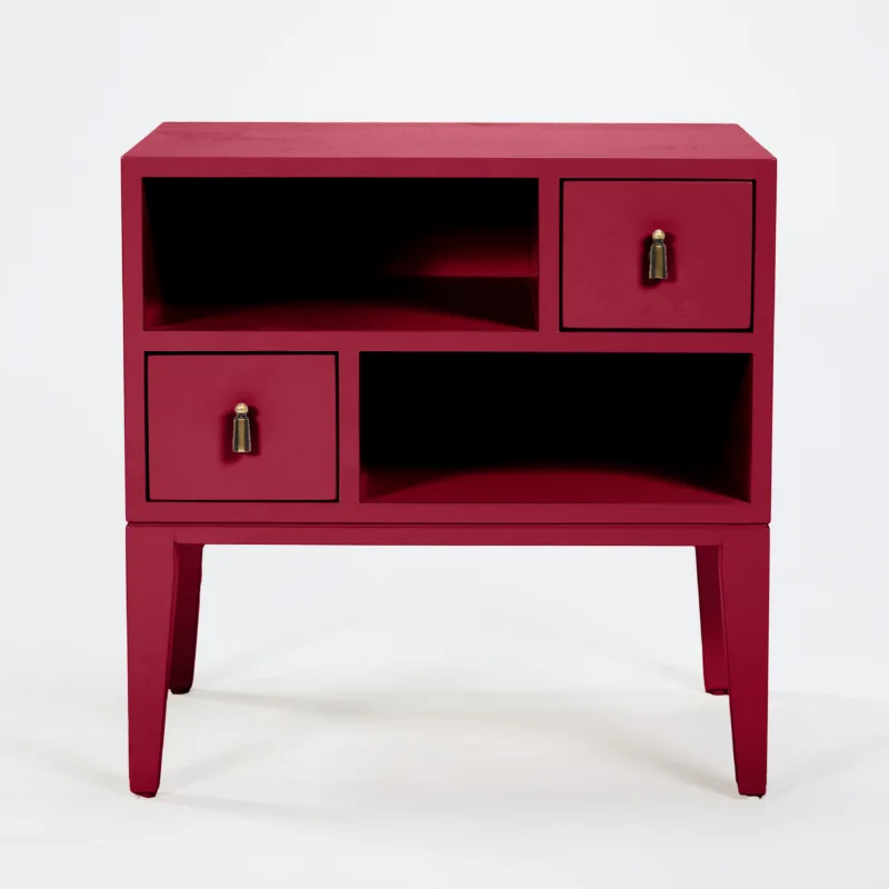 COLOR COLLECTION BEDSIDE TWO DRAWER RADICCHO