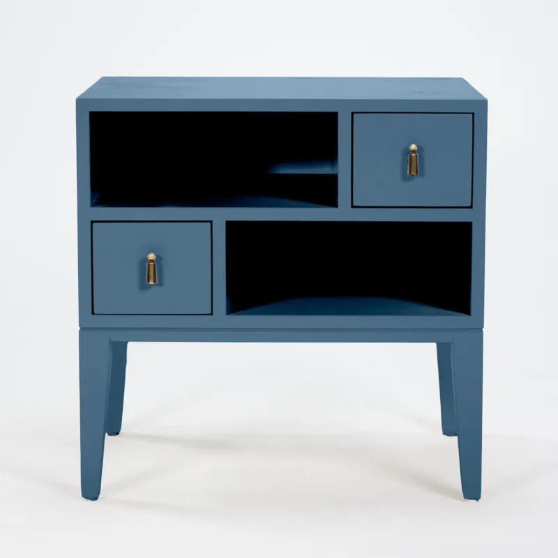 COLOR COLLECTION BEDSIDE TWO DRAWER MARITIME