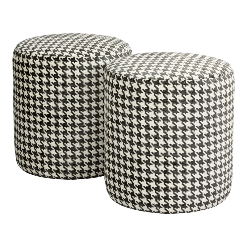 stock round stool | lazio salt and pepper