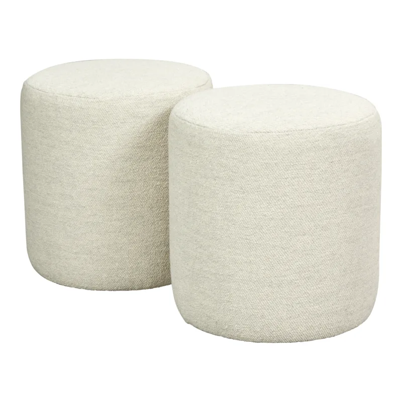 STOCK ROUND STOOL | MITCHELL CLOTH 05