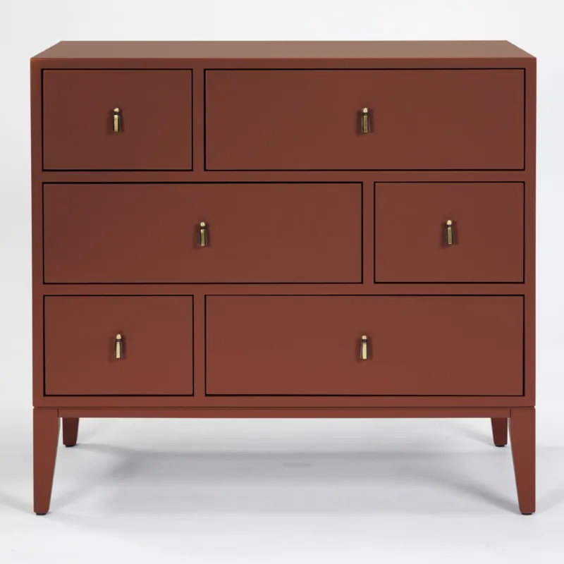 COLOR COLLECTION CHEST OF DRAWERS - PAPRIKA