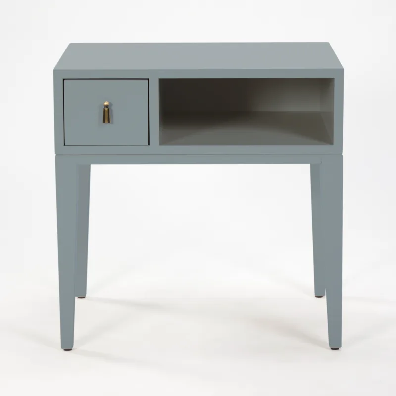 COLOR COLLECTION BEDSIDE ONE DRAWER LONG ACRE