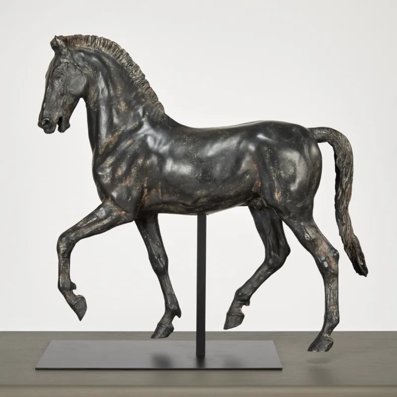 Standing Horse on Plinth