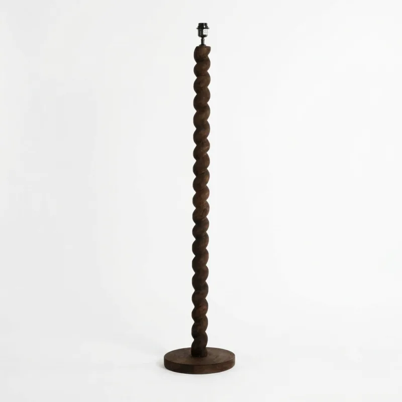 Nanna Floor Lamp | Dark Brown Wood