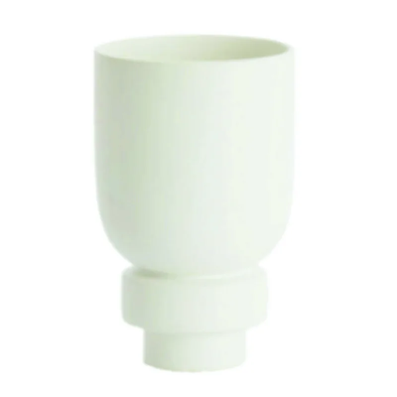 Rossio Vase | Matt White 255mm
