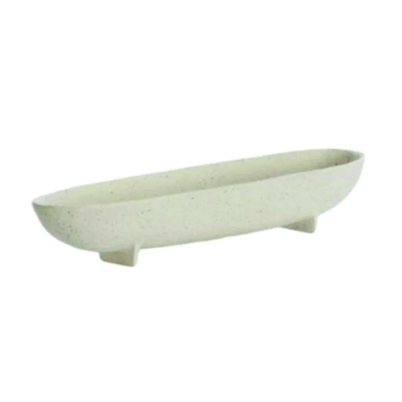 Rosana Dish | White Grey 500mm