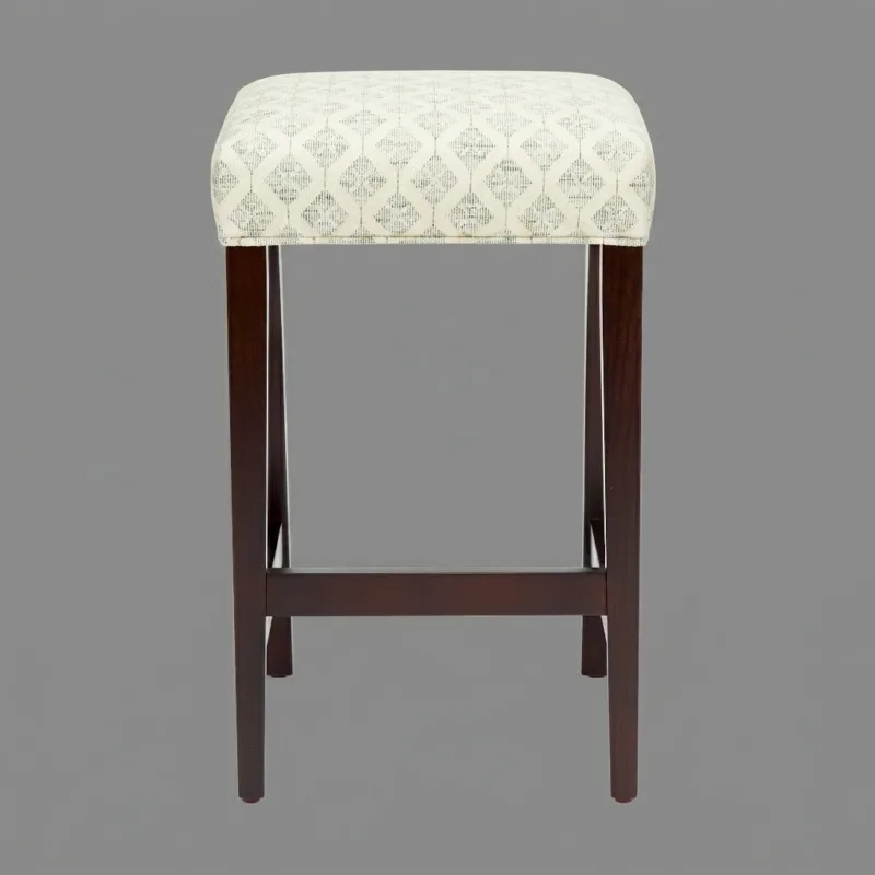 Simple Barstool | Jane Churchill Kiplin Aqua