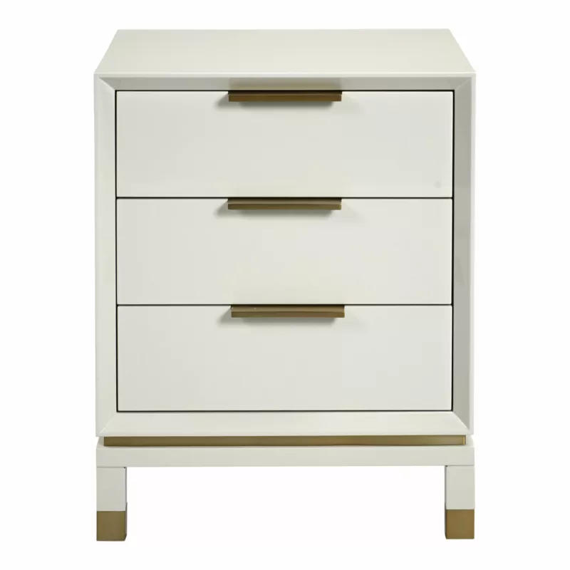 Baxter Bedside | French Grey, 500mm