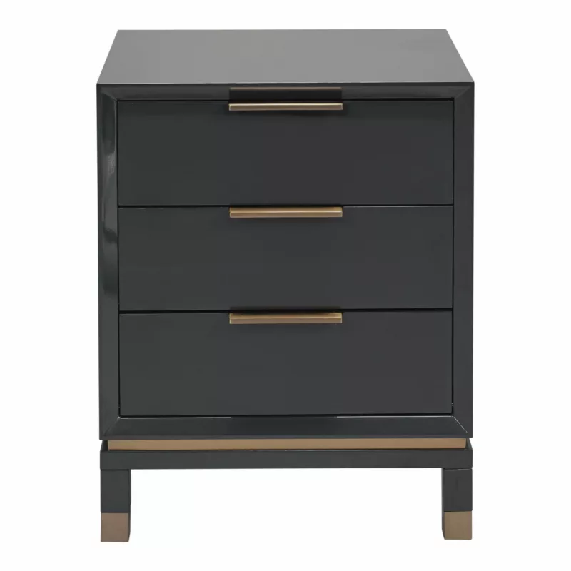 Baxter Bedside | Graphite, 500mm